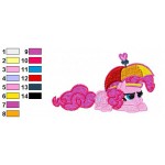 Pinkie Pie My Little Pony Embroidery Design